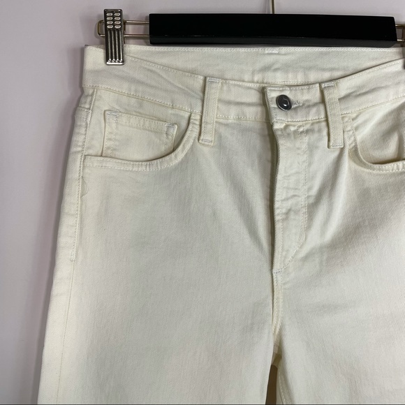 NWT Joe’s Jeans Callie Yellow Cropped Bootcut - Picture 7 of 8